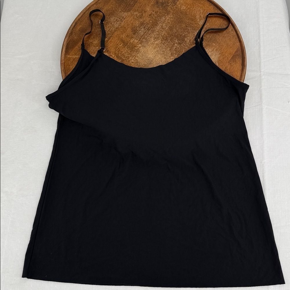 Commando Tank Wm Large Wisper Cami Smoothing Black Micro Modal Soft - Picture 2 of 5